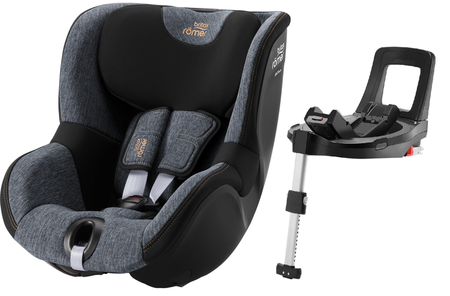 Britax Romer Dualfix 5Z Fotelik Samochodowy 0-18kg Blue Marble + Baza Flex Base 5Z