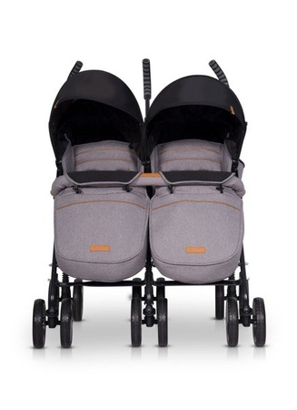 Easy Go Duo Comfort Wózek Spacerowy Bliźniaczy Denim 03