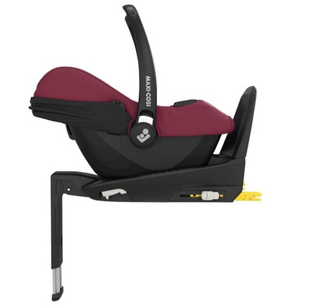 Maxi Cosi Tinca i-Size Fotelik Samochodowy 0-13 kg + FamilyFix2 Baza Do Fotelików Samochodowych Essential Red