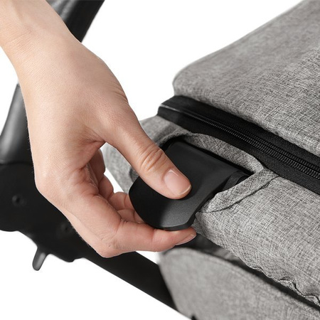 Kinderkraft XMOOV Wózek wielofunkcyjny 3w1 Grey