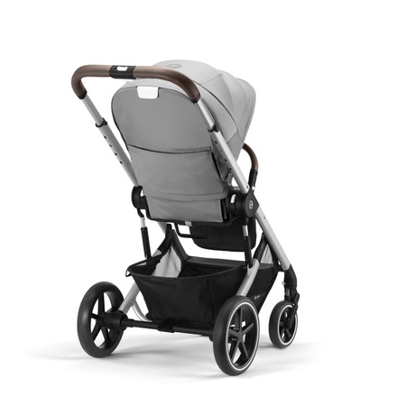 Cybex Balios S Lux Wózek Spacerowy Srebrna Rama Lava Grey