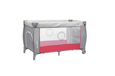 Lionelo Sven Plus Łóżeczko Turystyczne Desert Rose