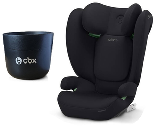 Cybex Solution B I-Fix Fotelik Samochodowy 15 - 50 kg Volcano Black+ Cybex Uchwyt na Kubek Black