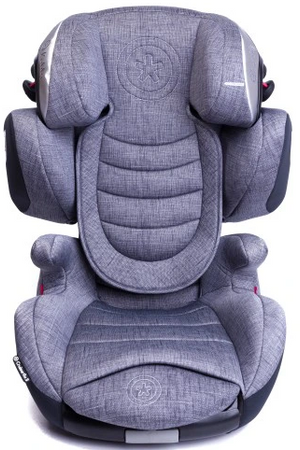 Kiddy Cruiserfix 3 Fotelik Samochodowy 15-36kg Stone Grey Melange - Silver Grey