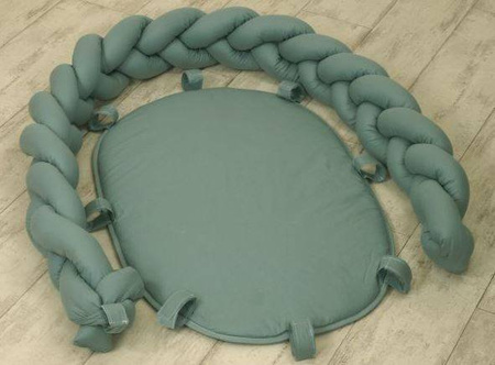 Gniazdo Niemowlęce Warkocz Kokon 210 Pure Rose