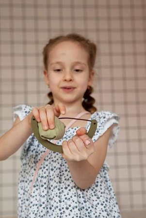 Babai Drewniana Zabawka Proce Piu Piu Piu Zestaw 3 szt