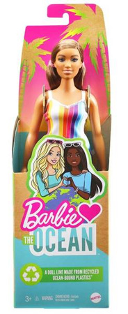 Barbie Loves The Ocean Lalka Sukienka W Paski GRB35 GRB38