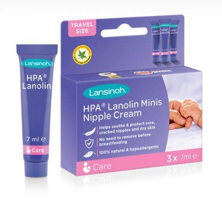 Lansinoh Lanolina HPA Minis 3x7ml