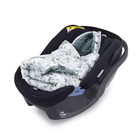 Makaszka Kocyk Do Fotelika Sage Green