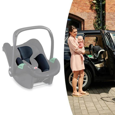 Kinderkraft Mink Pro I-Size Fotelik Samochodowy 0-13kg Szary