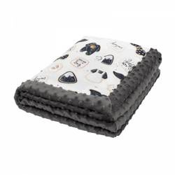 Bonjour Cherie Kocyk Niemowlaka z Minky 65x75 cm Little Man