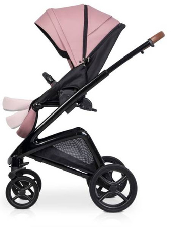 Riko XD Wózek Głęboko-Spacerowy 2w1 Energy Pink