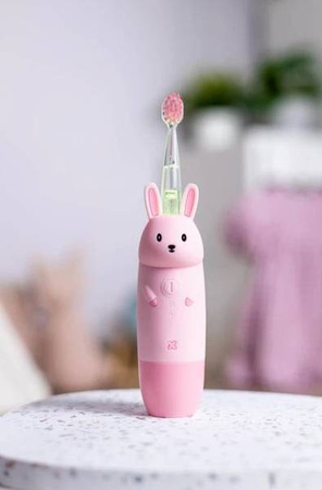 Innogio Giorabbit Soniczna Szczoteczka Dla Dzieci Różowa
