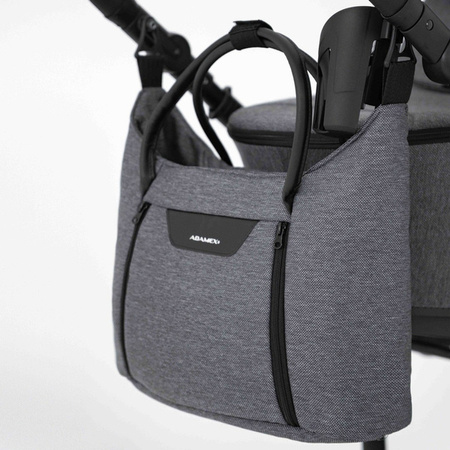 Adamex Zico Wózek Głęboko-Spacerowy 2w1 Grafitowy TK57