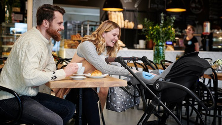 Kinderkraft XMOOV Wózek wielofunkcyjny 3w1 Grey