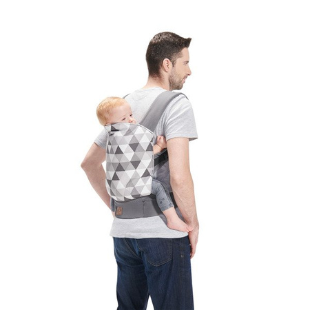 Kinderkraft Nino Nosidełko Sandshell || Szary