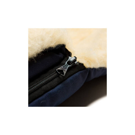 Zaffiro Śpiwór do Wózka Sleep&Grow Wełna Granatowy