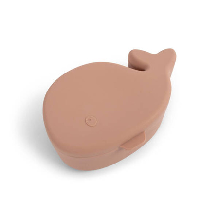 Filibabba Pudełko Na Przekąski Wieloryb Misty Rose