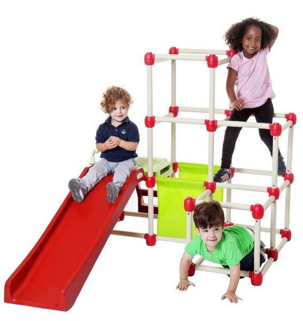 Lil'Monkey Climb n' Slide Everest Drabinka dla Dzieci ze Schodami i Ślizgiem