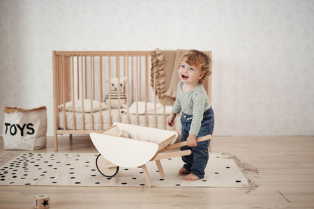 ooh noo Drewniana Taczka do Zabawy