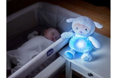 Chicco Owieczka Z Projektorem Lampka Niebieska