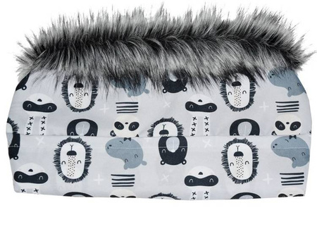 Uniwersalna Mufka Do Wózka MF-03 Zwierzęta Maski