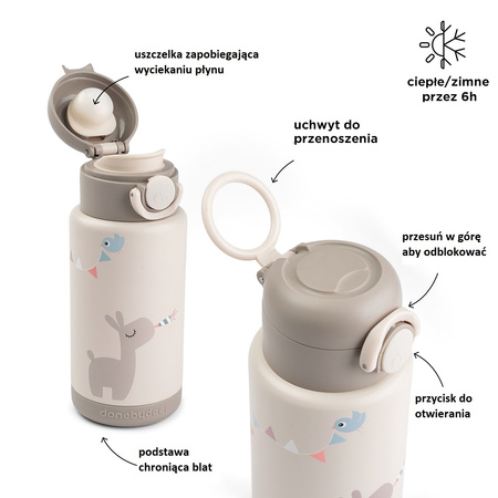 Done by Deer Butelka Termiczna Celebration Sand 340ml