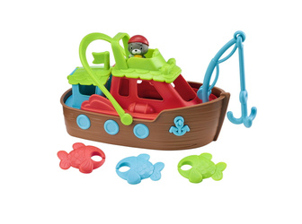 Klorofil Kuter Rybacki 3w1 Zabawki Kąpielowy