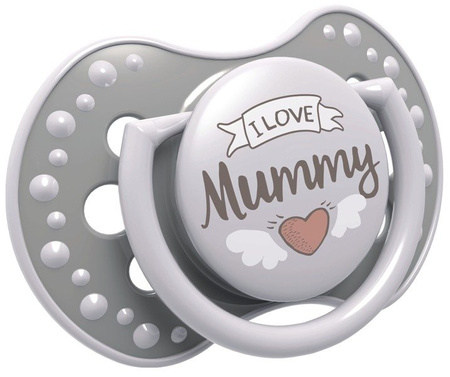 Lovi Dynamiczny Smoczek Uspokajający Silikonowy 0-3m 2szt. 22/866 I Love
