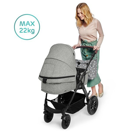 Kinderkraft XMOOV Wózek wielofunkcyjny 3w1 Grey