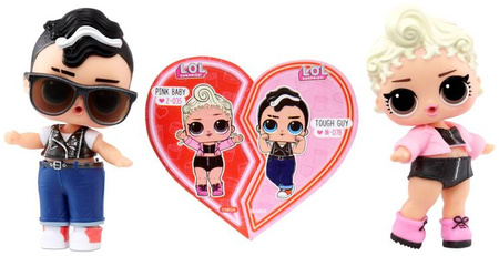 L.O.L. Surprise Valentines Supreme Kula Niespodzianka Chłopiec Edycja Walentynkowa Pink Girl