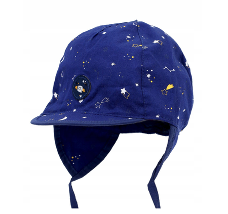 Yo! Czapka Letnia Chłopięca Z Uszkami Rozmiar 44-46 cm