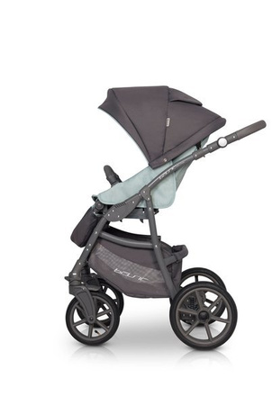 Riko Basic Pastel Wózek Głęboko-Spacerowy 2w1 Basil