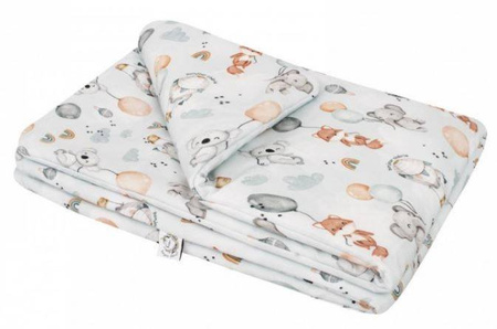 Bambusowa Kołderka Średniaka Rozmiar 75x100cm Balony