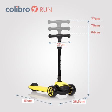 Colibro Run Hulajnoga Dziecięca Banana