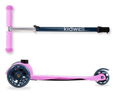 Kidwell Uno Hulajnoga Balansowa Trójkołowa Violet