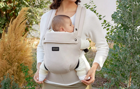 Momcozy Nosidełko dla niemowląt BC001-KC00NB-A Beżowe