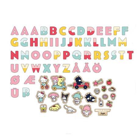 Micki Hello Kitty Magnetyczne Literki i Obrazki