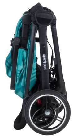 Phil&Teds Mod Wózek Głęboko-Spacerowy 2w1 Niebieski