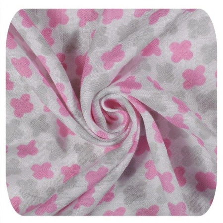 Xkko Pieluszki Bambusowe 70x70cm 3szt. Scandinavian Pink