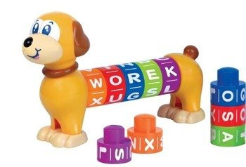 Dumel Literkowy Piesek Zabawka