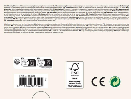 Joueco Drewniany toster