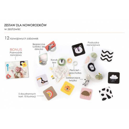 Taf Toys Zestaw Prezentowy Dla Noworodka 12-elementowy