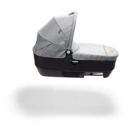 Joie Signature Calmi R129 Gondola z Możliwością Montażu W Samochodzie Carbon + Joie i-Base Encore Baza Obrotowa