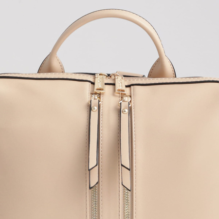 Joissy Mini plecak i torba dla mamy do wózka 2w1 Ivory Cream