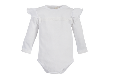 Makoma Body Białe Długi Rękaw Paris Girl 62