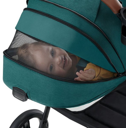 Kinderkraft Evolution Wózek Spacerowy + Cocoon Platinum Grey