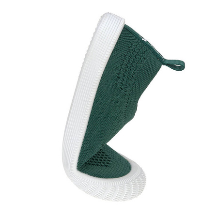 Lassig Ultrawygodne elastyczne trampki dziecięce z antypoślizgową podeszwą Splash & Fun green, rozm. 24