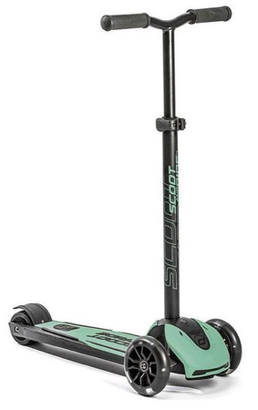 Scootandride Highwaykick 5 LED Hulajnoga Składana Ze Świecącymi Kółkami 5+ Forest