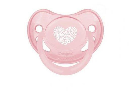 Canpol Babies Smoczek Uspokajający Silikonowy Anatomiczny 6-18 M-cy Pastelove